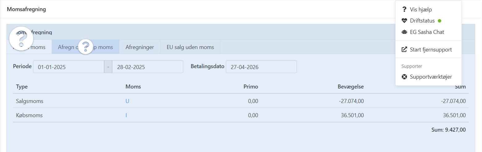 Se onlinehjelp i Xena