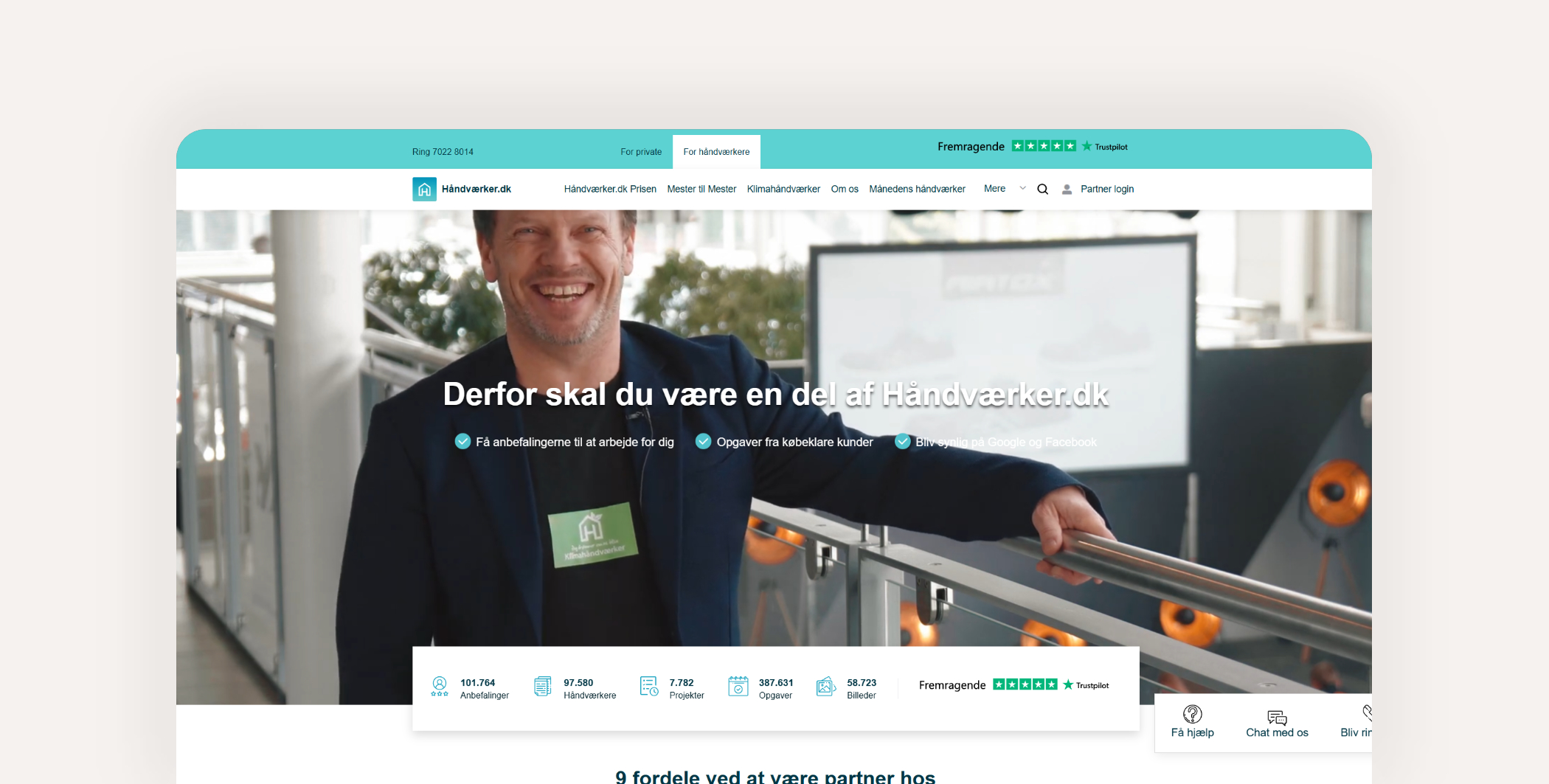 Håndværker.dk integrerer med EG Xena