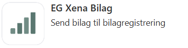EG Xena Bilag appen i Xena