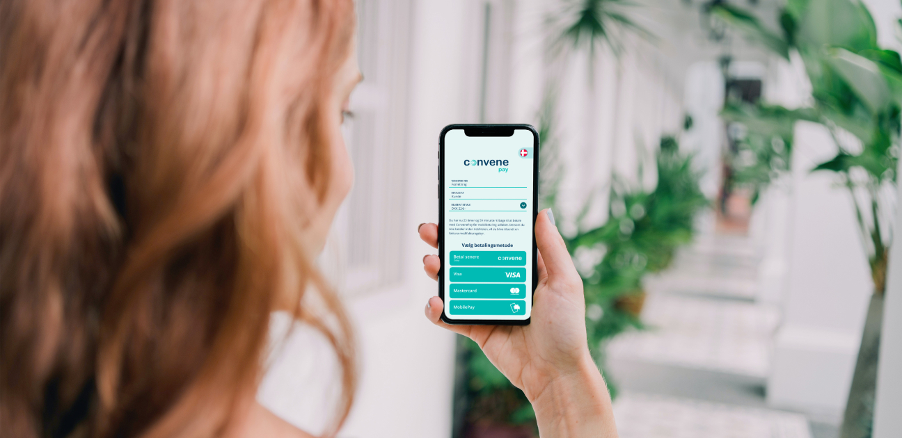 Benyt mobilbetaling med ConvenePay